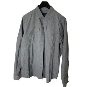 Prana button down shirt men's size large